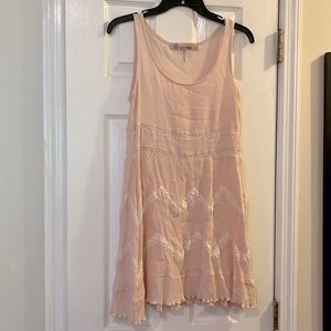Baby pink boutique dress